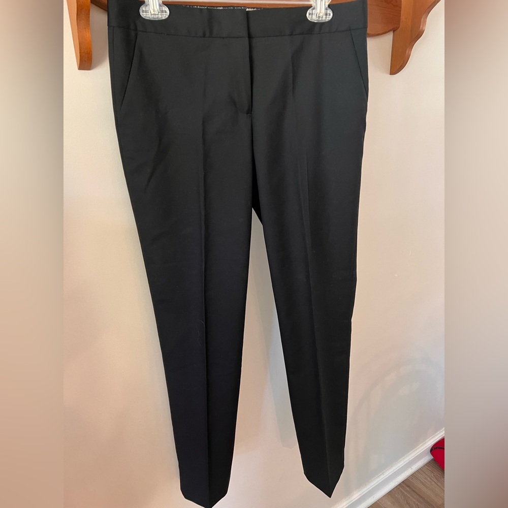 J. Crew Tall Paley Pant in Super 120s Wool, size 6T